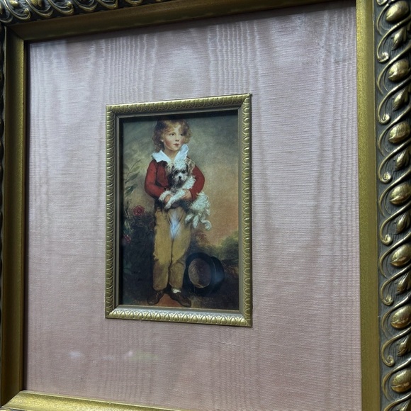 Lovely gold framed print of Arthur William Devis’s (1762-1822) Master Simpson - Picture 3 of 6